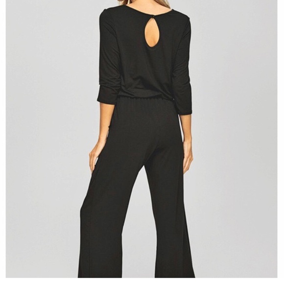 NWT ANNABELLE 3/4 Sleeve Keyhole Back Jumpsuit SZ XL - Picture 3 of 5
